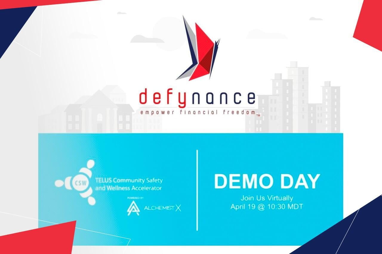 Join Defynance At The TELUS CSW Accelerator Demo Day!